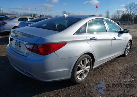 2011 Hyundai Sonata Limited из США, поврежденный, VIN 5NPEC4AC9BH012649